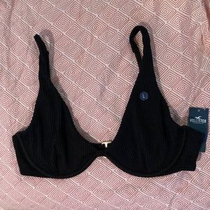 Ribbed Hollister Bikini top